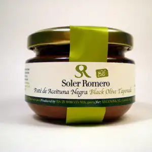 Tapenada organică de măsline Negre Soler Romero - BIO
