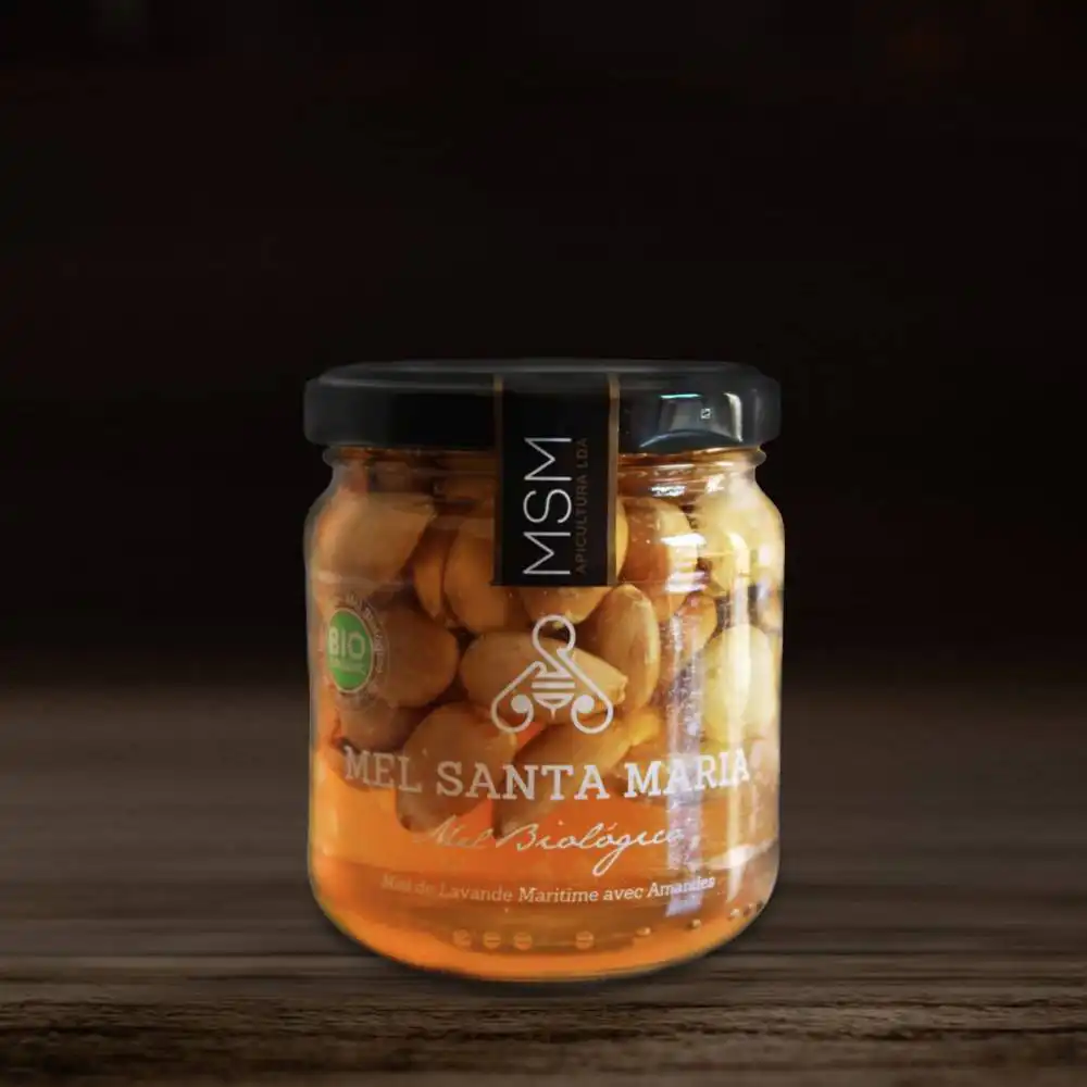 Miere de Lavandă Salbatică cu Migdale – Mel Santa Maria – Ecologic – 250 g